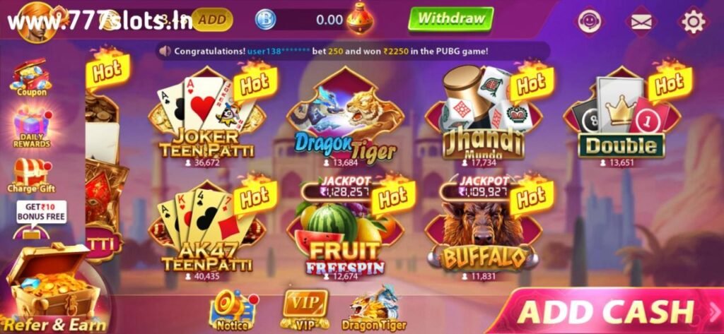 Slots Mega Casino App